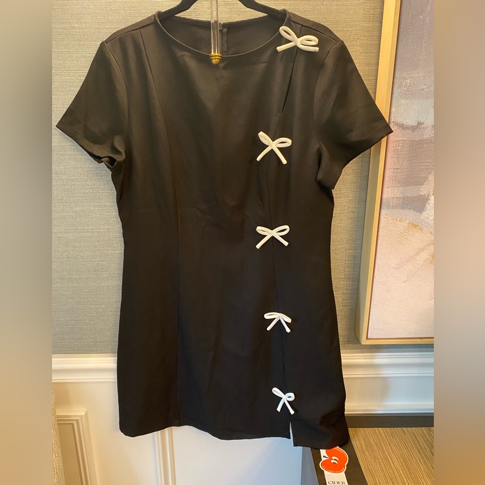 Cider Mini Dress with Slits - Size L